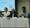Vander Oliveira Borges (Fundeb), Silvio Kaloustian (Unicef) e José Marcelino Rezende Pinto (USP)
